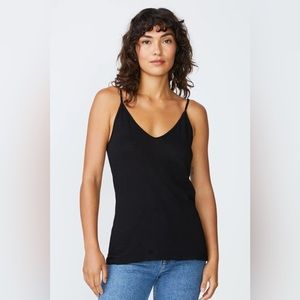 Stateside Supima Slub Jersey V-Neck Cami